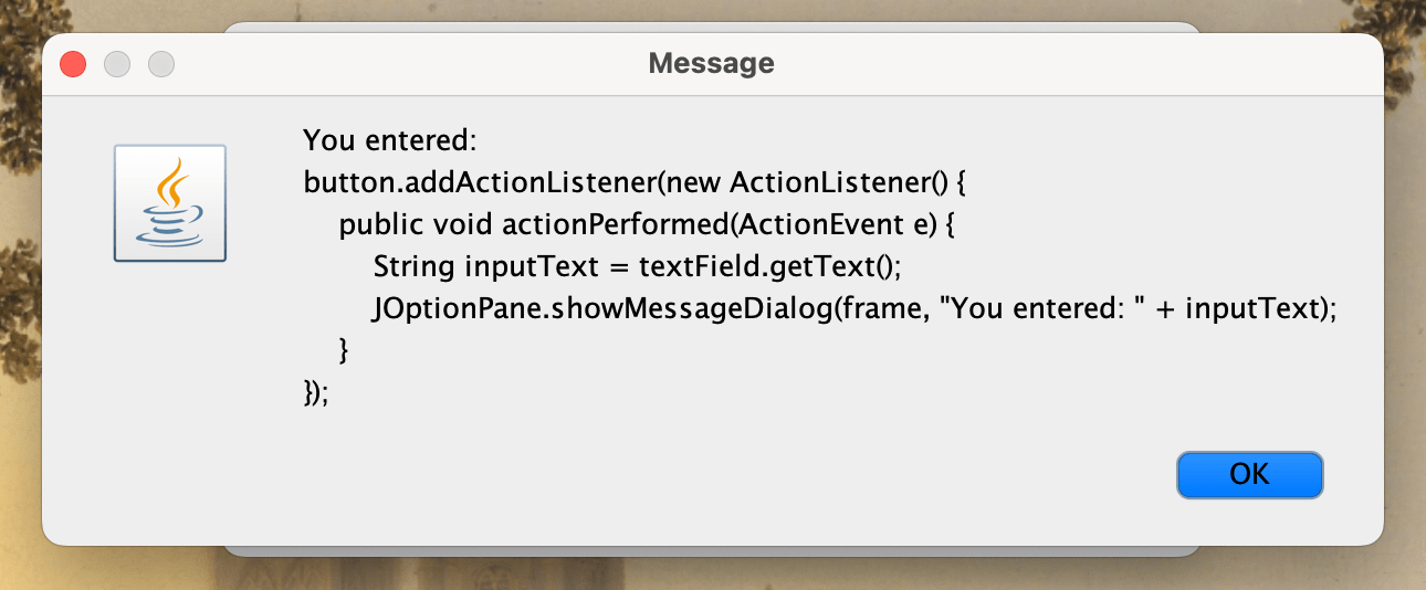 Text Area Example